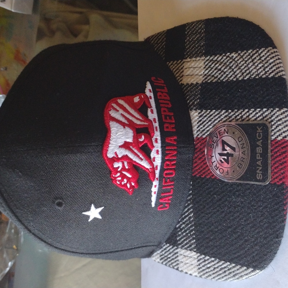 Men's California republic hat